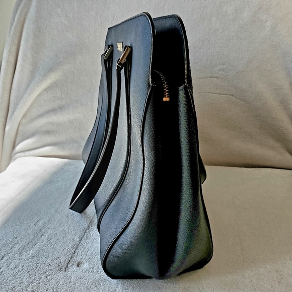 Kate Spade Black Leather Tote - Picture 4 of 6